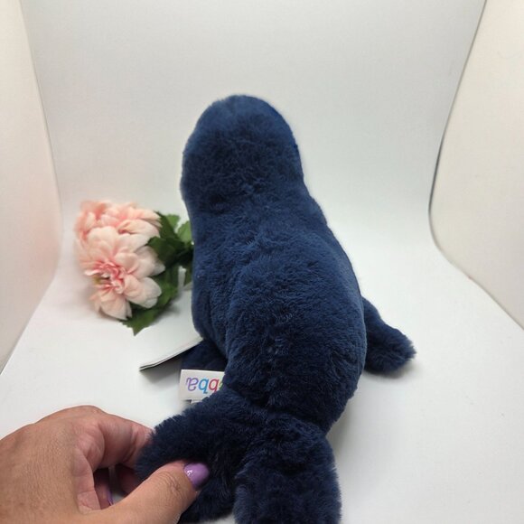 NWT 9" Walrus Colorful Baby Stuffed Animal - ebba - Splasheez - Picture 8 of 10